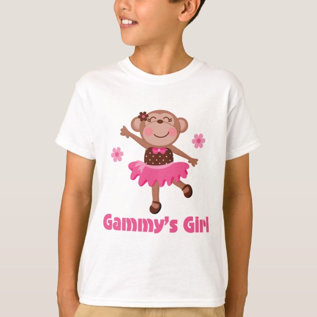 Gammys flickaapa t shirt (Framsida)