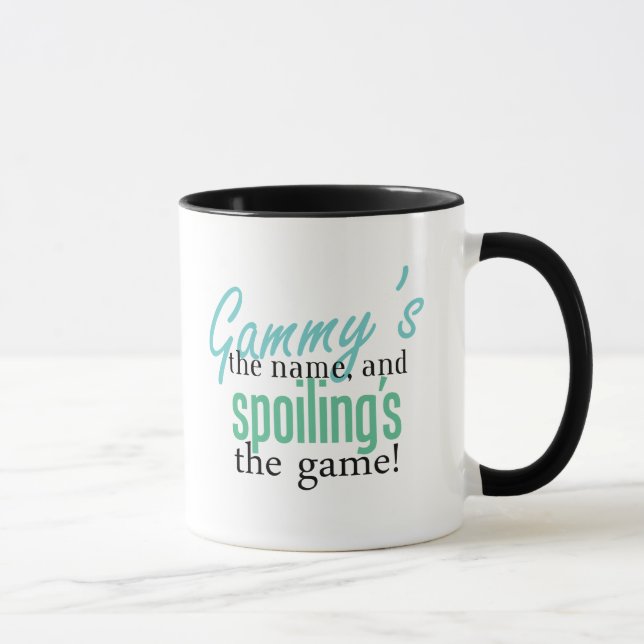 Gammys namn och spoilings av Gamen Mugg (Höger)