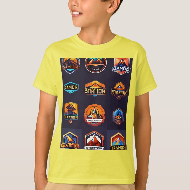 Gamor Station — Driver skapandet av spel T Shirt (Framsida)