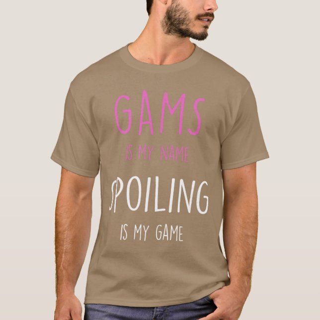 Gams Mormor retro T Shirt (Framsida)
