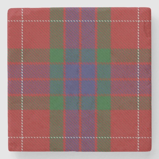 Gamts Scots Tavern Klan Fraser Tartan Stenunderlägg (Framsidan)