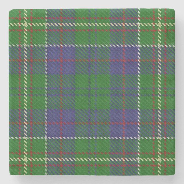Gamts Scots Tavern Klan Hunter Tartan Underlägg Sten (Framsidan)