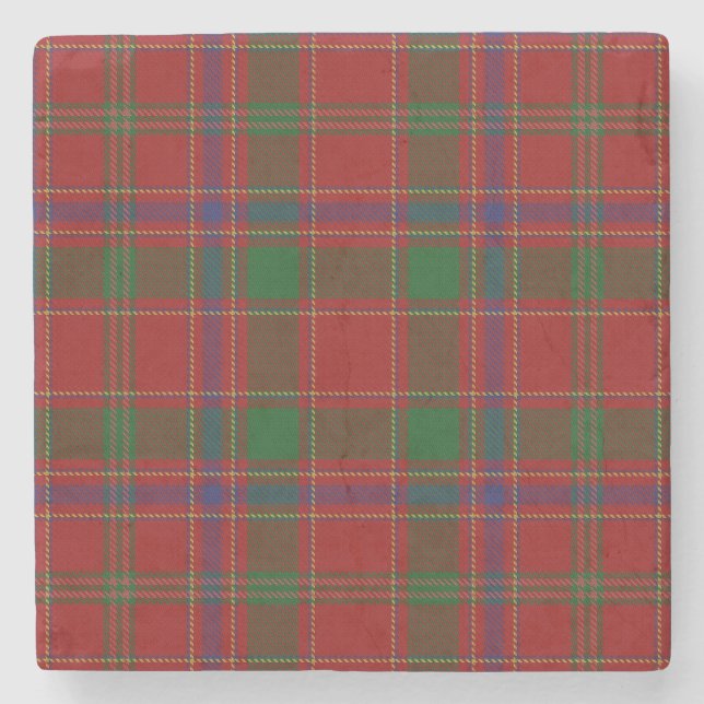 Gamts Scots Tavern Klan Munro Tartan Stenunderlägg (Framsidan)