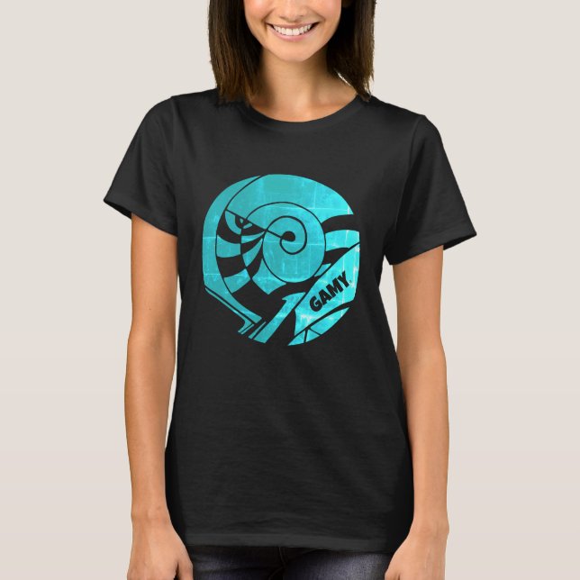 GAMY® Logo Damen T-Shirt (Framsida)