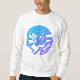 GAMY® Logo Herren Lång Ärmad Tröja