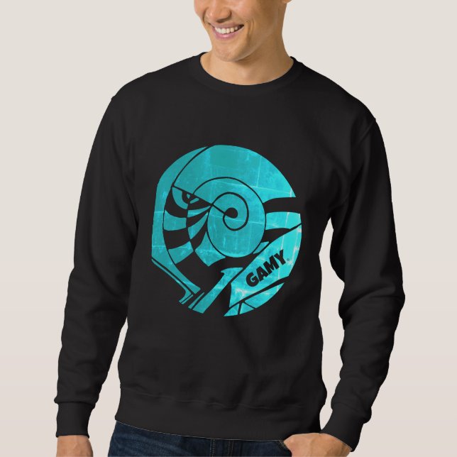GAMY® Logo Herren Sweatshirt (Framsida)