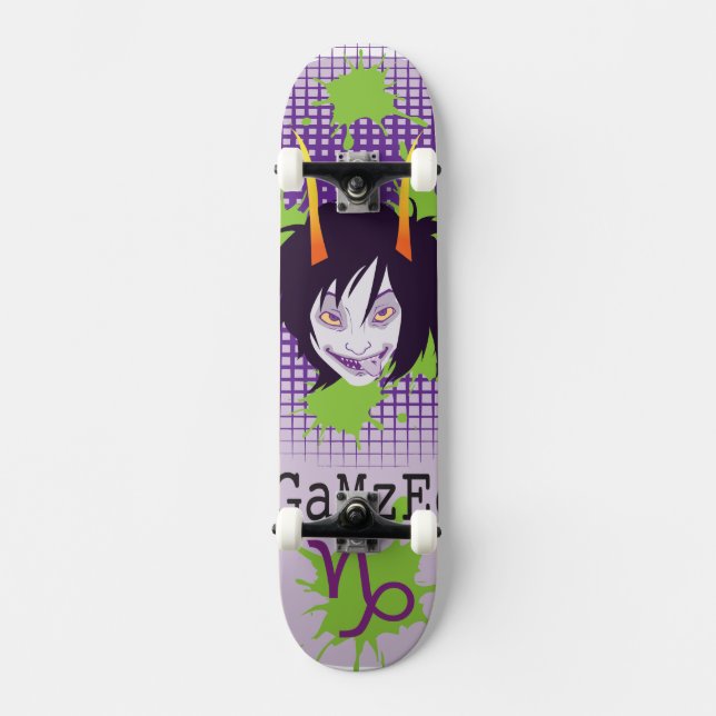 GaMzEe Skateboard Bräda 19,5 Cm (Framsida)