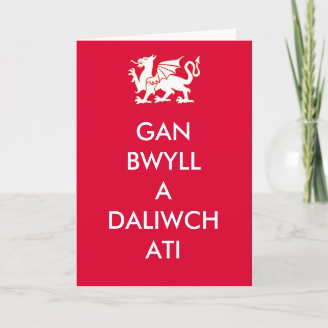 GAN BWYLL A DALIWCH ATI KORT (Framsida)
