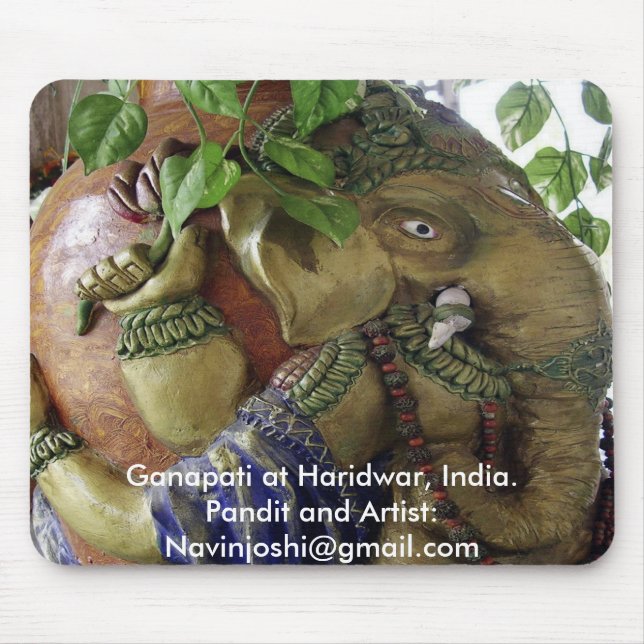 Ganapati på Haridwa… Musmatta (Framsidan)