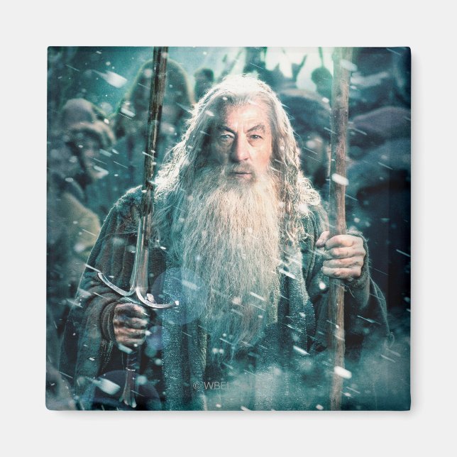 Gandalf Grått Magnet (Framsidan)