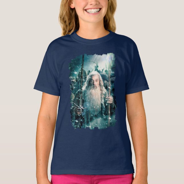 Gandalf Grått Tee Shirt (Framsida)