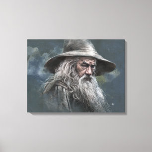 Gandalf Illustration Canvastryck