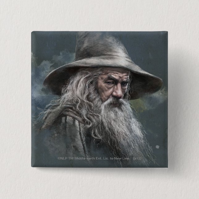 Gandalf Illustration Knapp (Framsida)