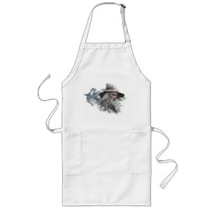 Gandalf Illustration Långt Förkläde