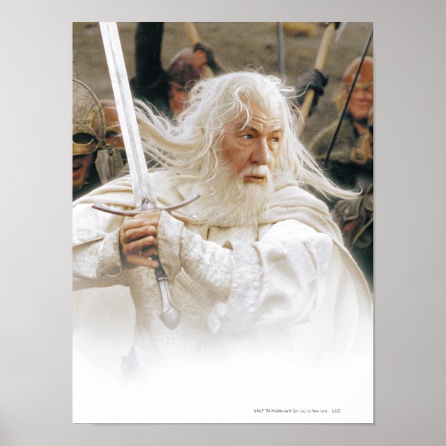 GANDALF™-kamp med ord Poster (Framsidan)