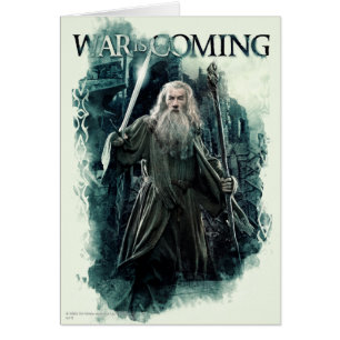 Gandalf - Krig kommer Hälsningskort