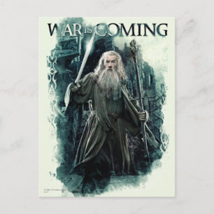 Gandalf - Krig kommer Vykort
