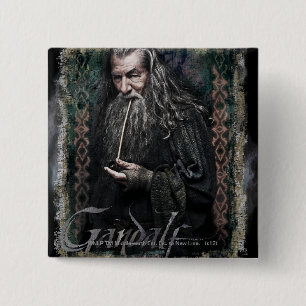 Gandalf med namn knapp