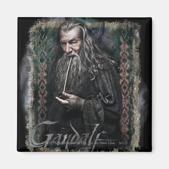 Gandalf med namn magnet (Framsidan)