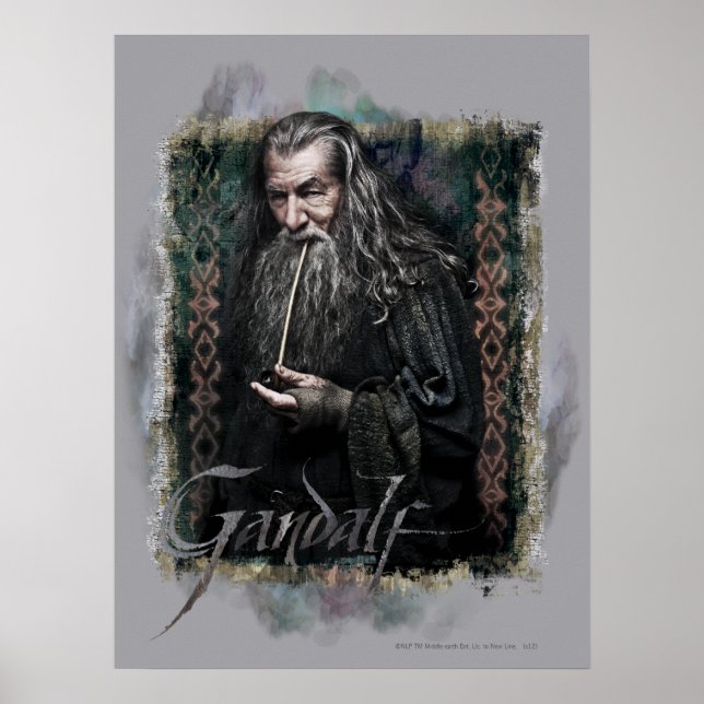 Gandalf med namn poster (Framsidan)