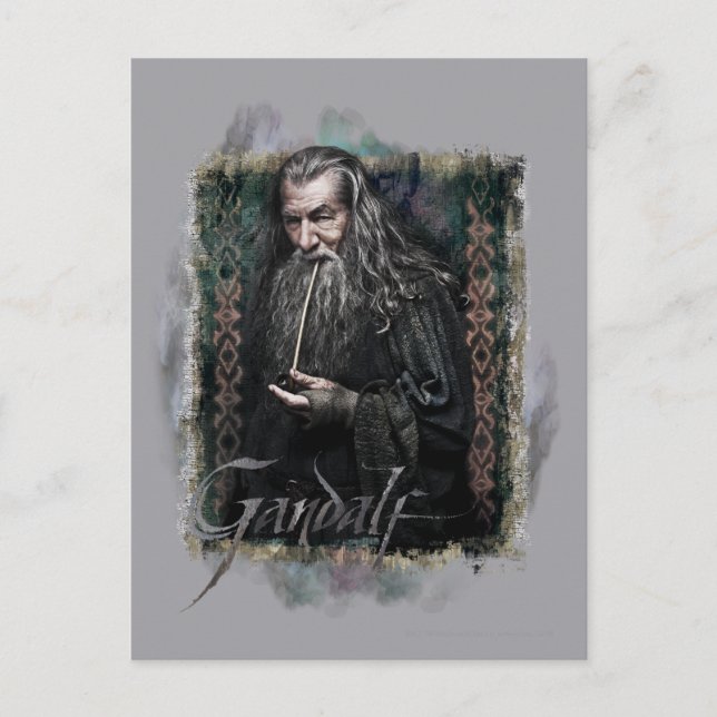 Gandalf med namn vykort (Framsida)