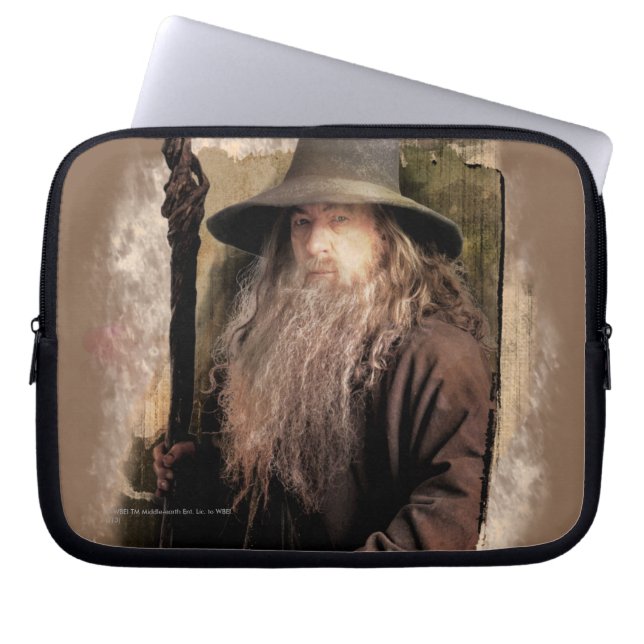 Gandalf med personal laptop fodral (Framsidan)
