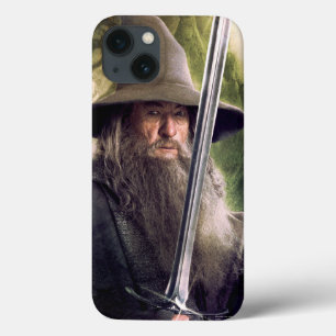 Gandalf med personal och svärd