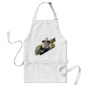 Gandalf med svärd-Grönt Förkläde