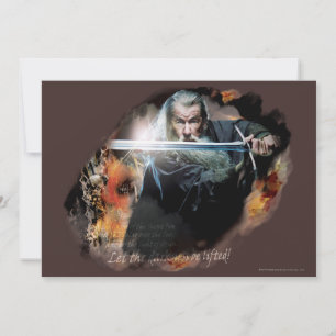Gandalf med svärd i strid