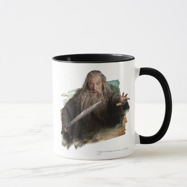Gandalf med sword mugg (Höger)