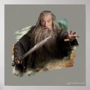 Gandalf med sword poster