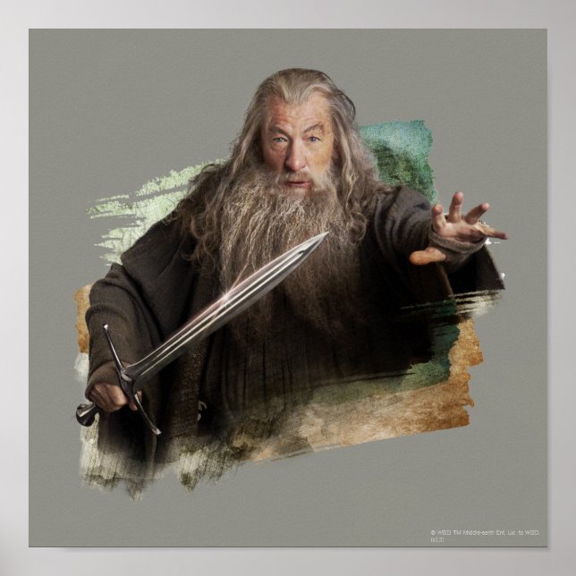 Gandalf med sword poster (Framsidan)