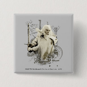 GANDALF™ med Sword Vector Collage Knapp