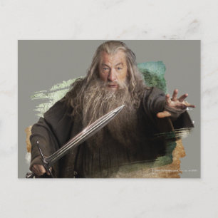 Gandalf med sword vykort