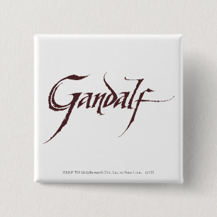 Gandalf Namn Solid Knapp