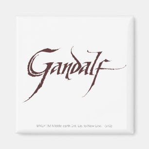 Gandalf Namn Solid Magnet