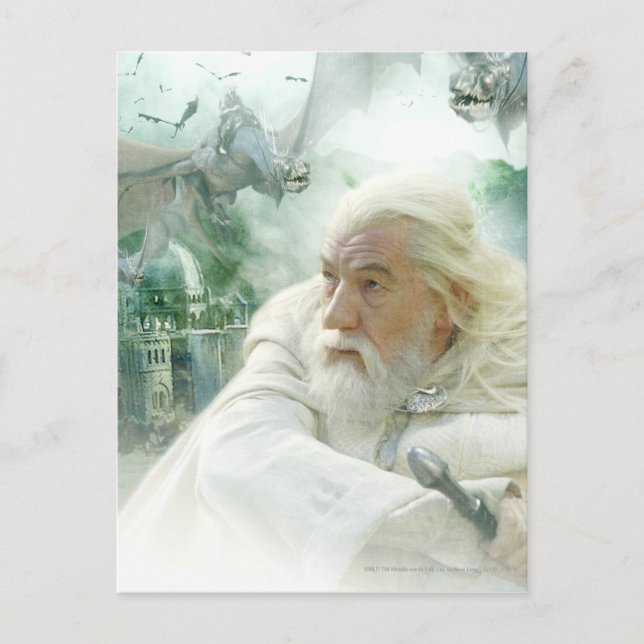 GANDALF™ och Witchking Vykort (Framsida)
