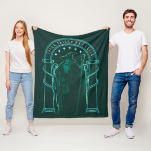 GANDALF™ "Säg Vän och Stig In" Durins Portar Fleecefilt