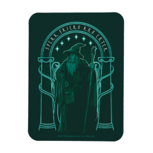 GANDALF™ "Säg Vän och Stig In" Durins Portar Magnet