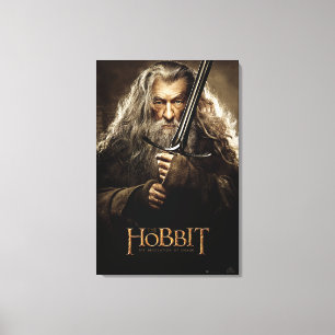 Gandalf-tecken Poster 1 Canvastryck