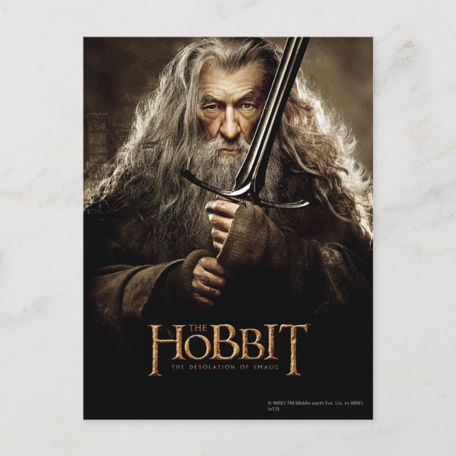 Gandalf-tecken Poster 1 Vykort (Framsida)