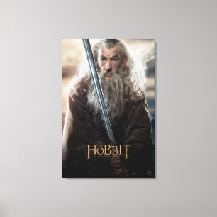 Gandalf-tecken Poster 2 Canvastryck