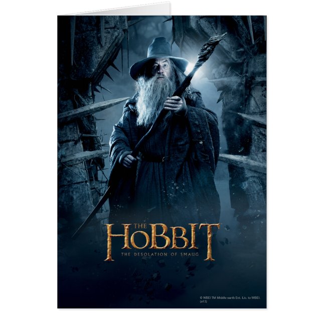 Gandalf-tecken Poster 3 Hälsningskort (Framsidan)
