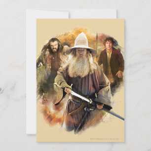 Gandalf, THORIN OAKENSHIELD™ och BILBO BAGGINS™ Inbjudningar
