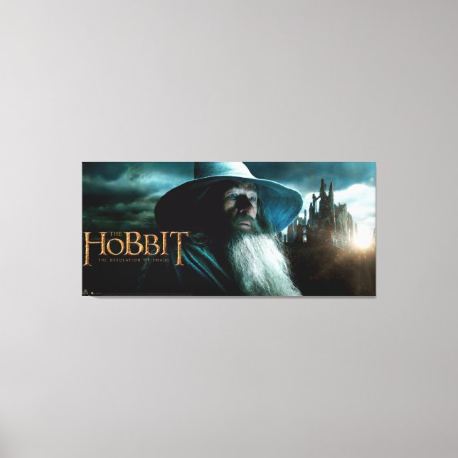 Gandalf vid Dol Guldur Canvastryck (Framsida)