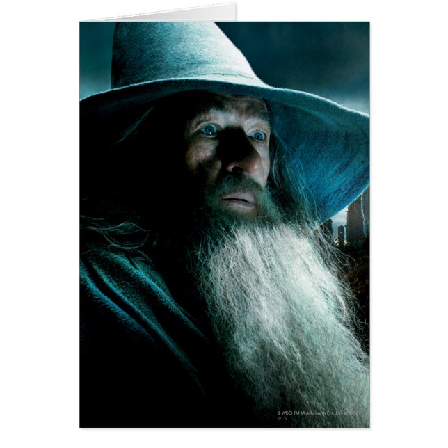 Gandalf vid Dol Guldur Hälsningskort (Framsidan)