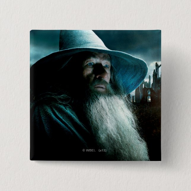 Gandalf vid Dol Guldur Knapp (Framsida)
