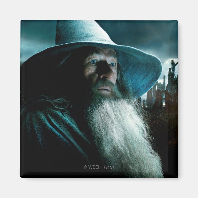 Gandalf vid Dol Guldur Magnet (Framsidan)