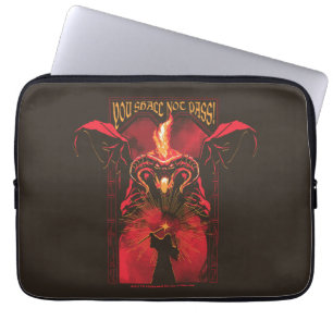 GANDALF™ Vs Balrog "Du ska inte passera" Grafik Laptop Fodral