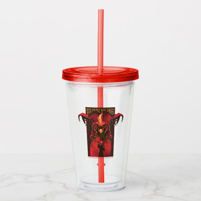 GANDALF™ Vs Balrog "Du ska inte passera" Grafik Take Away Mugg (Framsida)